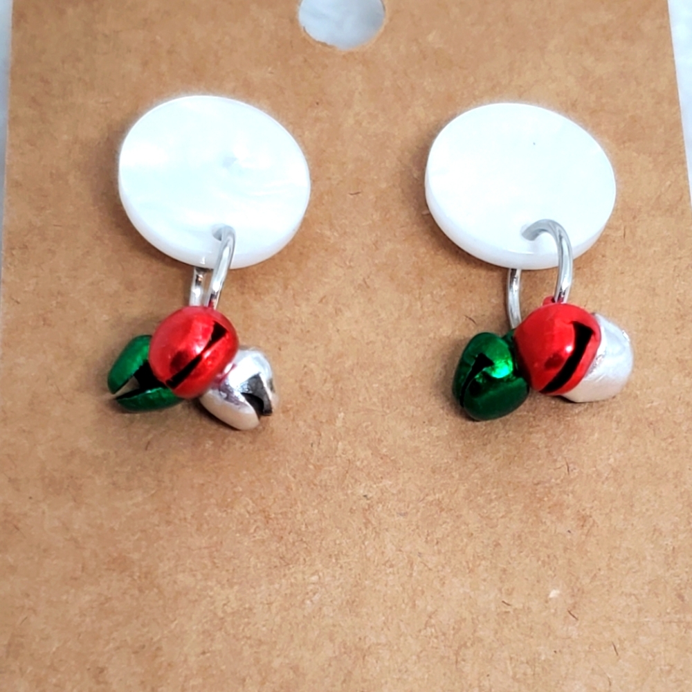 7/$10 Christmas Earrings, New